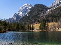 Impression vom Südostufer mit Blick zum Teufelskopf und Knittelhorn